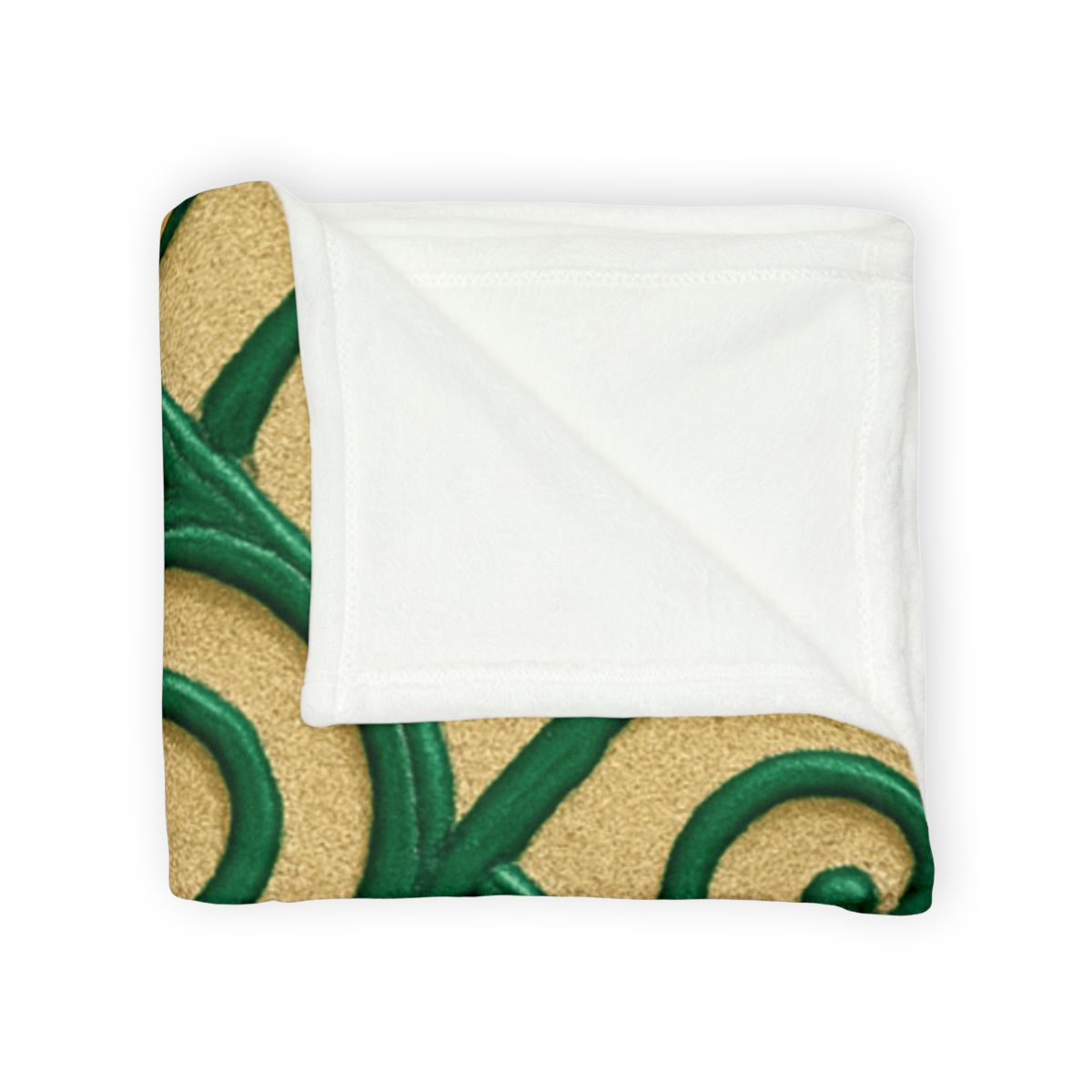 Vine Curl Lattice personalized cozy blankets
