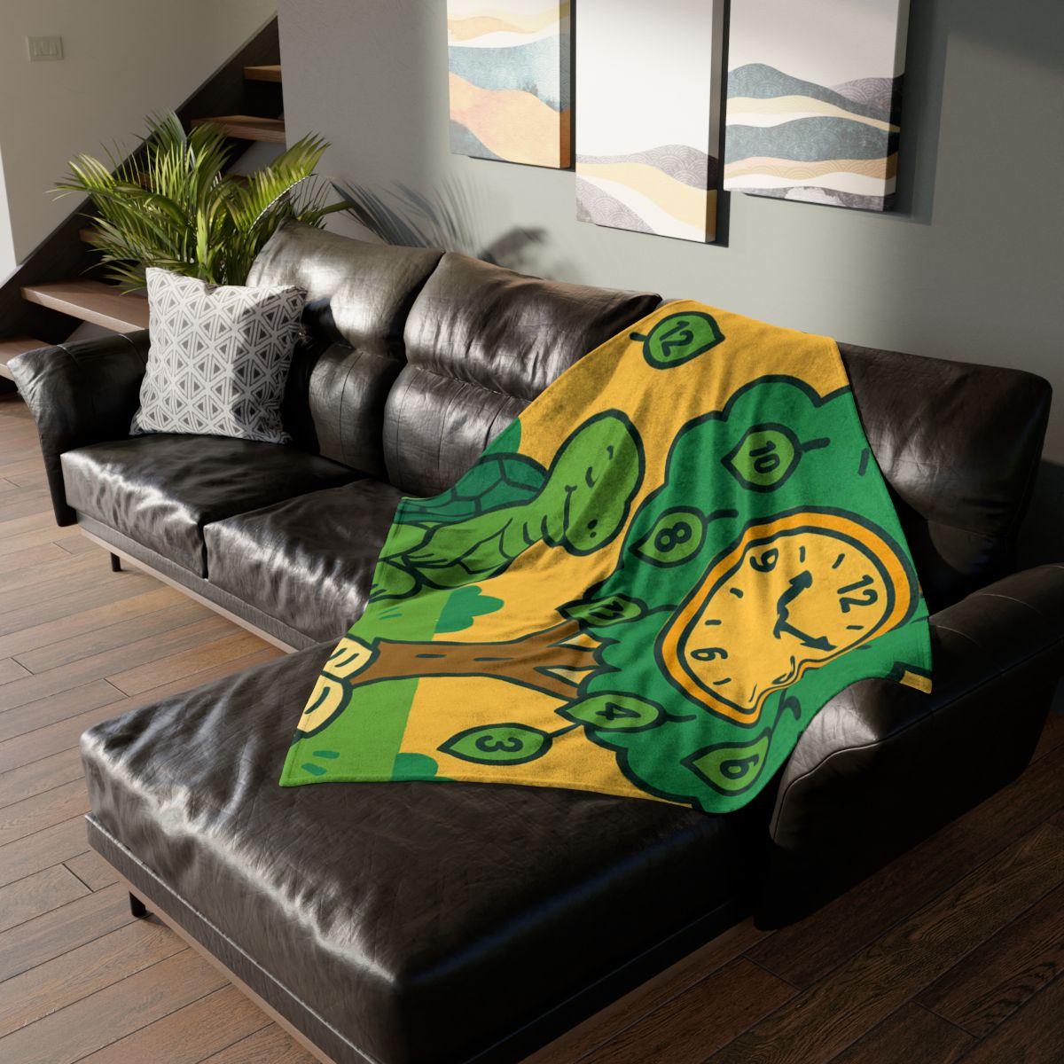 Time-Tree Turtle Tales custom blankets
