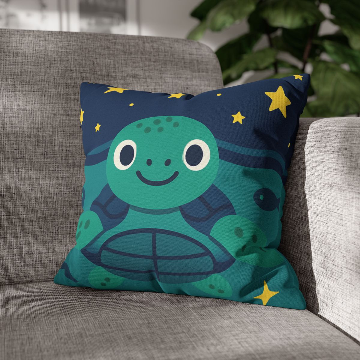 Starlight Sea Turtle comfortable bedding pillow covers