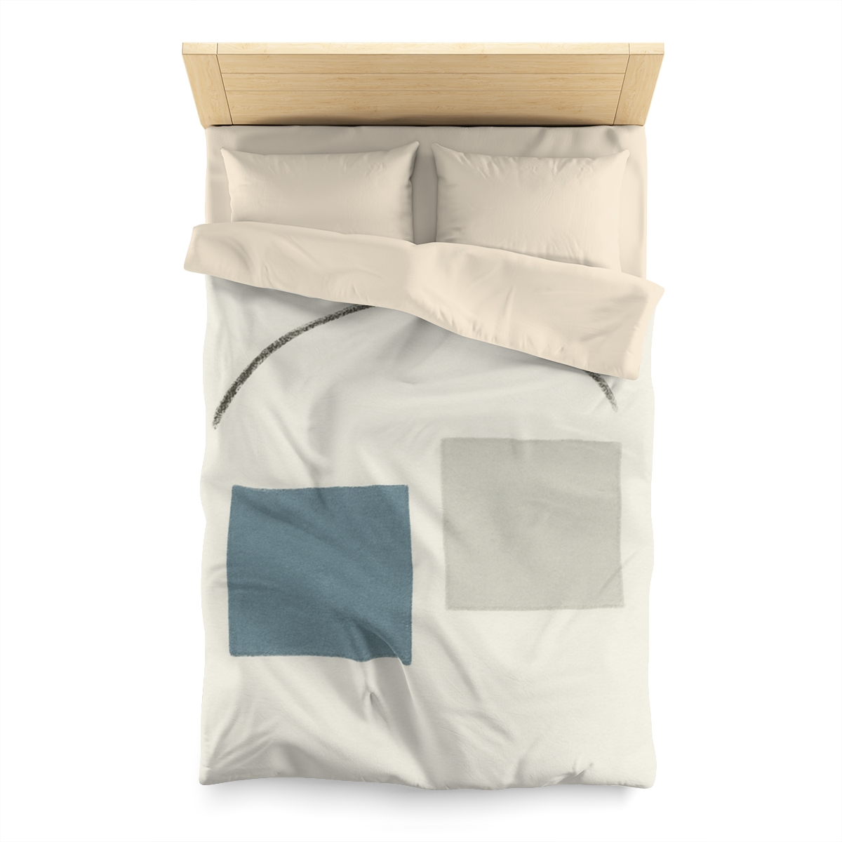 Low Arc Over Offset Squares stylish duvet covers