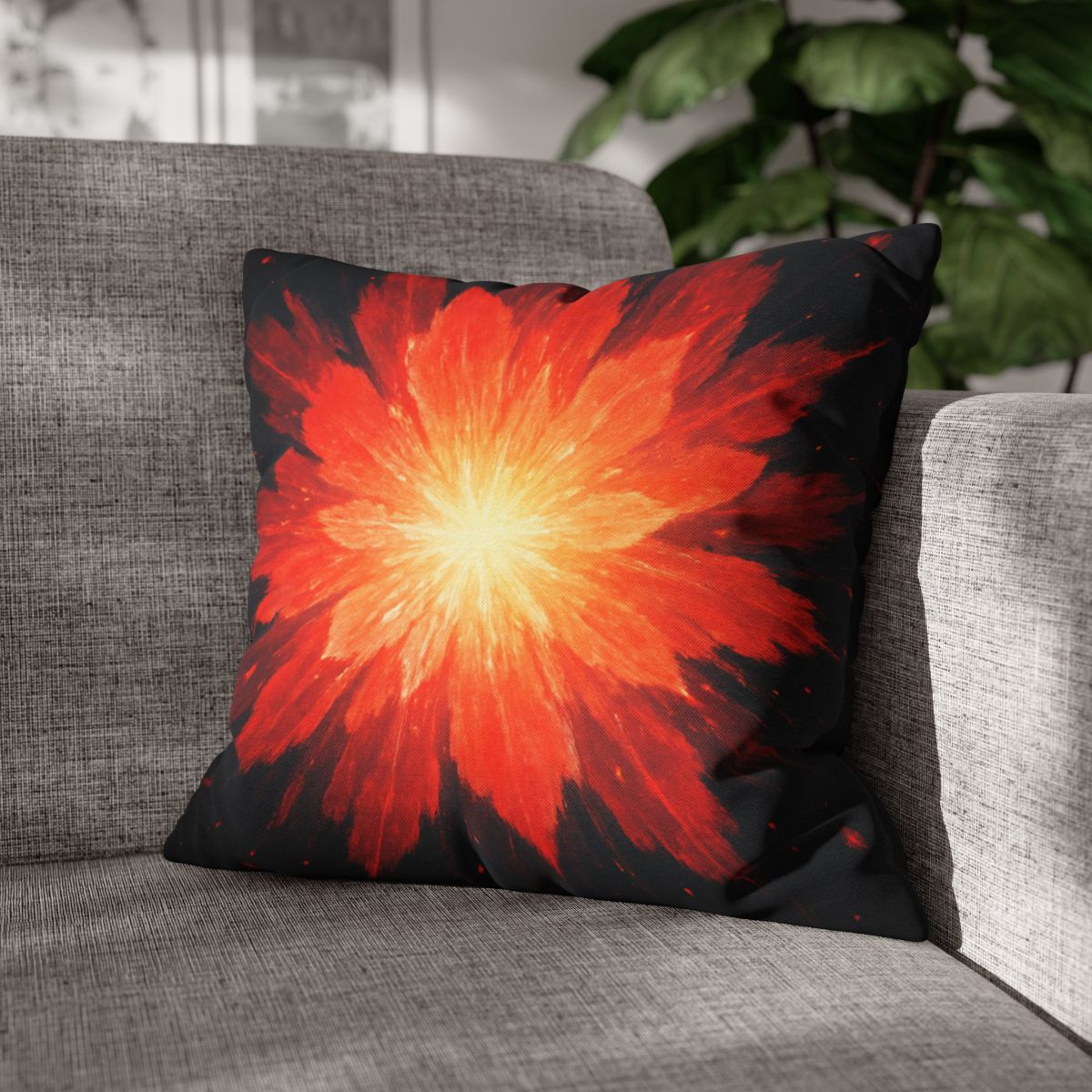Starburst Ember Bloom unique gift pillow cases