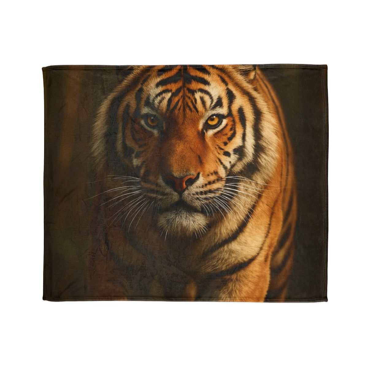 Amber Stalker Bengal Tiger designer printed blankets
