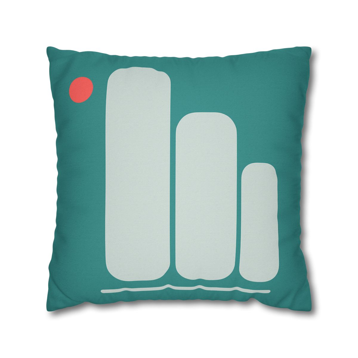 Quiet Trio And Floating Dot custom pillow cases