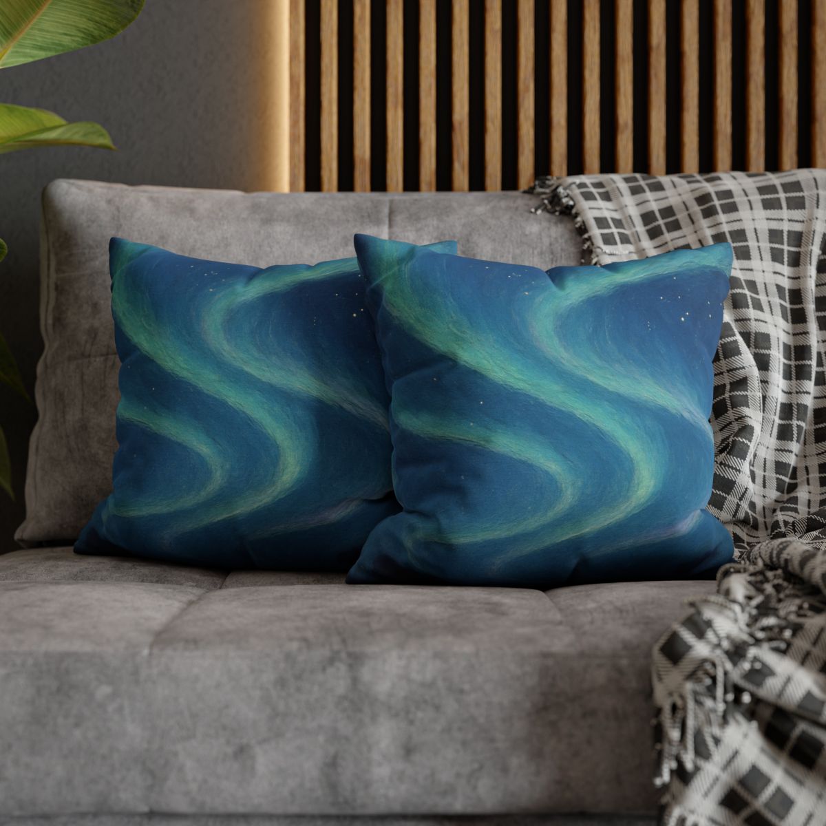 Aurora Halo Drift comfortable bedding pillow covers