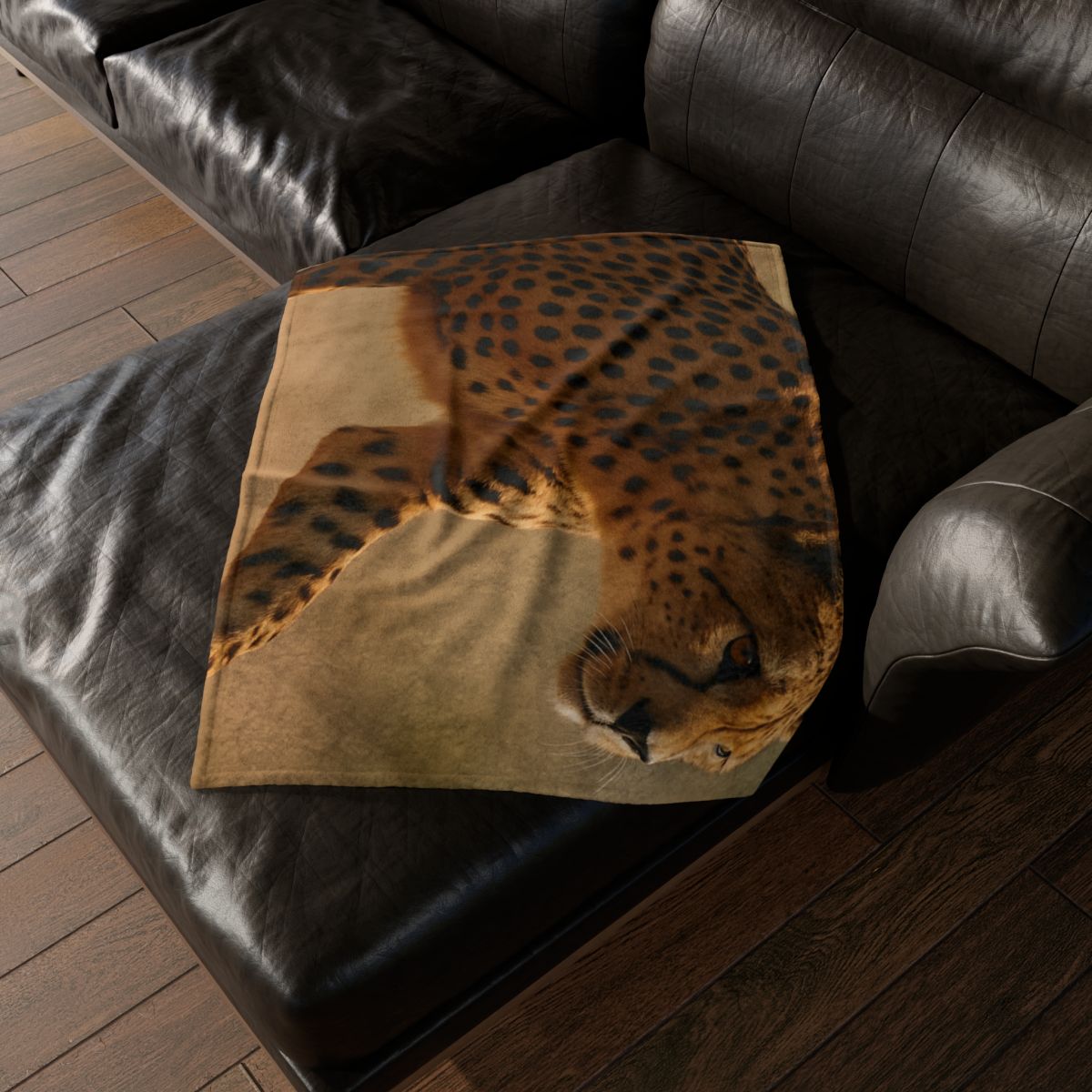 Wind Runner Cheetah designer printed blankets