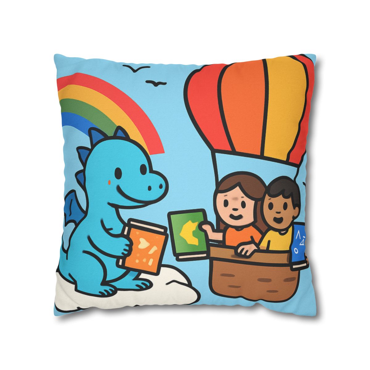Cloud Library Run By A Gentle Dragon unique gift pillow cases