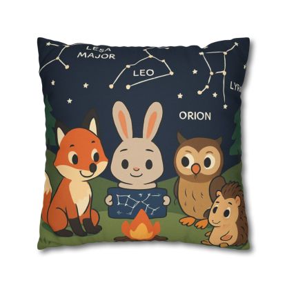 Constellation Campfire Critters comfortable bedding pillow covers