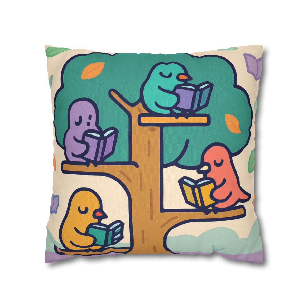Library Of Magical Birds personalized pillow covers