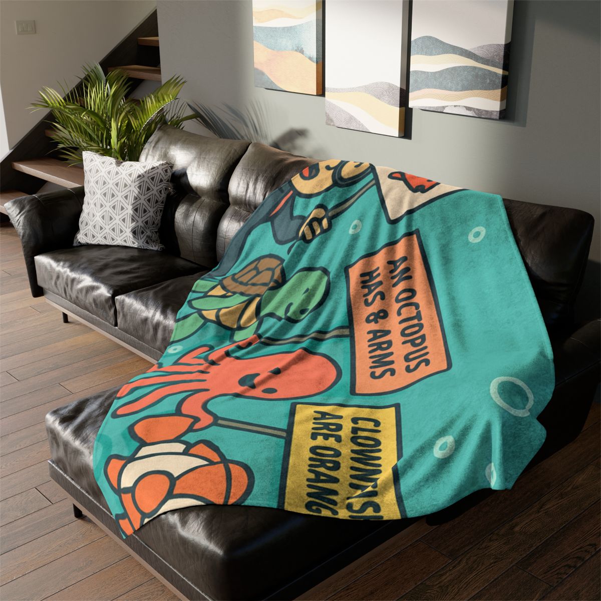 Coral Kingdom Science Parade custom blankets