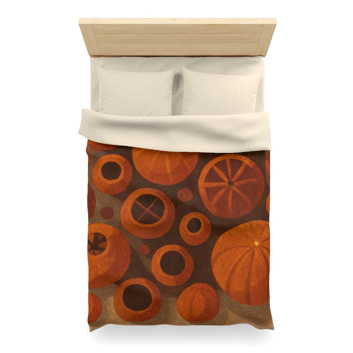 Seed Pod Cluster Mosaic duvets for gifts