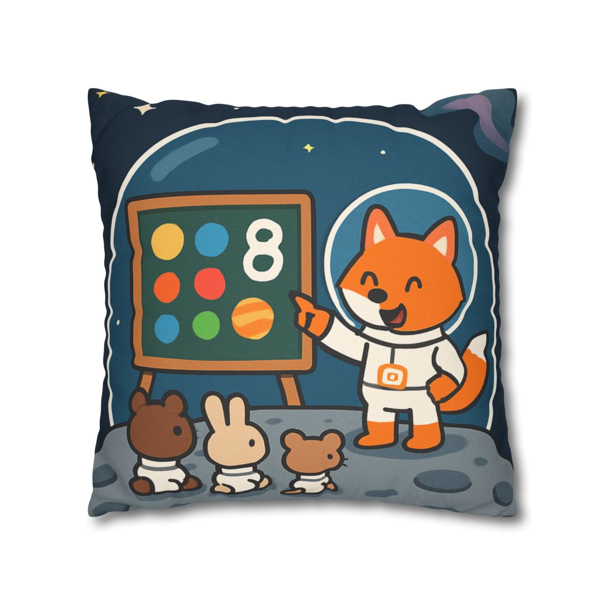 Comet Classroom With Astro Fox comfortable bedding pillow covers