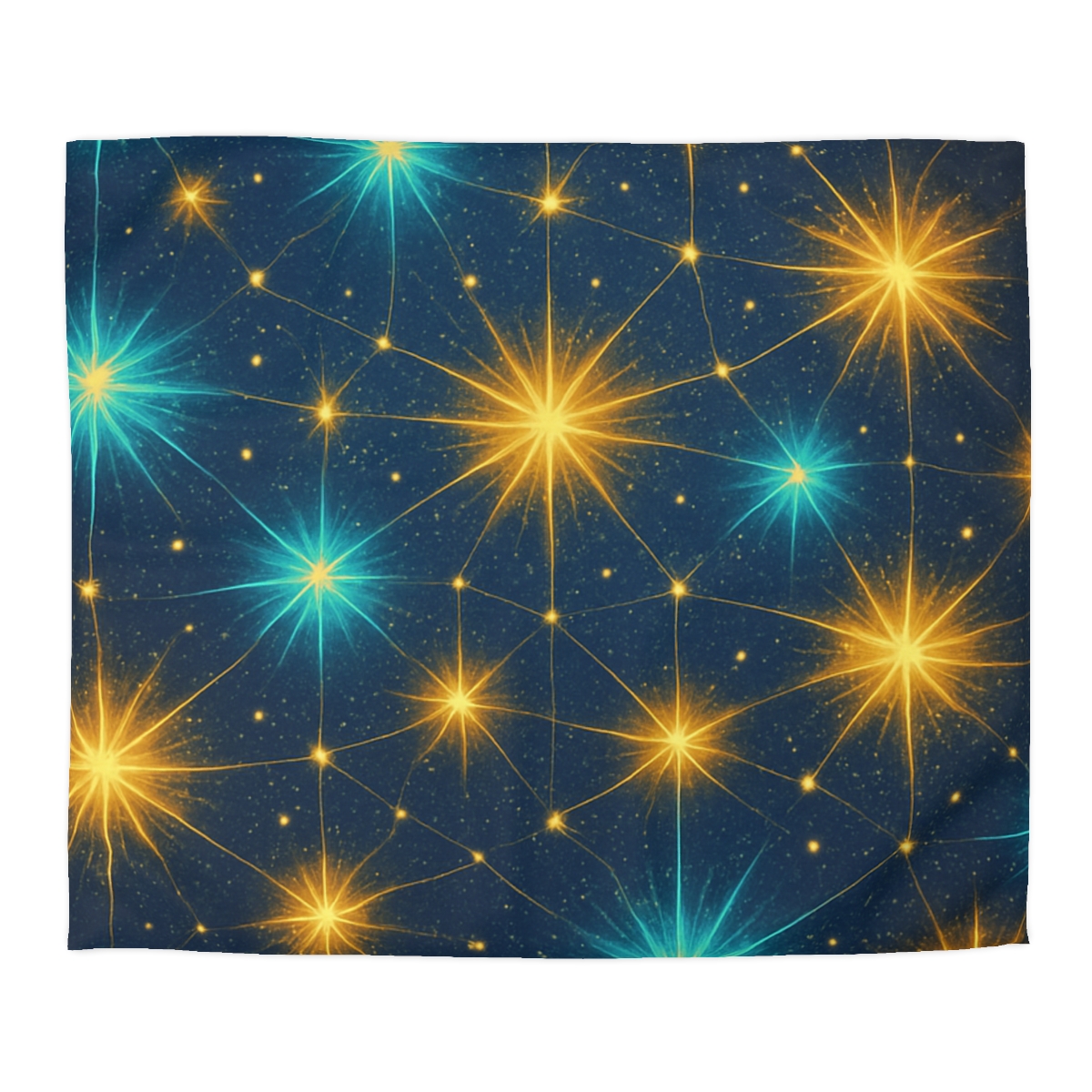 Starburst Lace Cluster stylish duvet covers