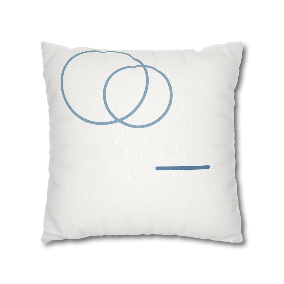 Offset Rings With Quiet Line trendy patterned pillow cases