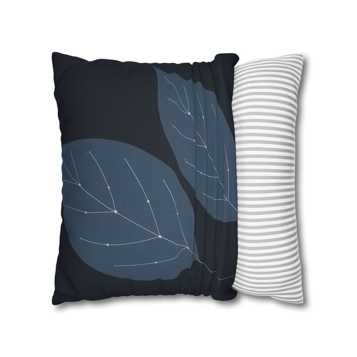 Leaf Vein Constellation Map designer print pillow cases