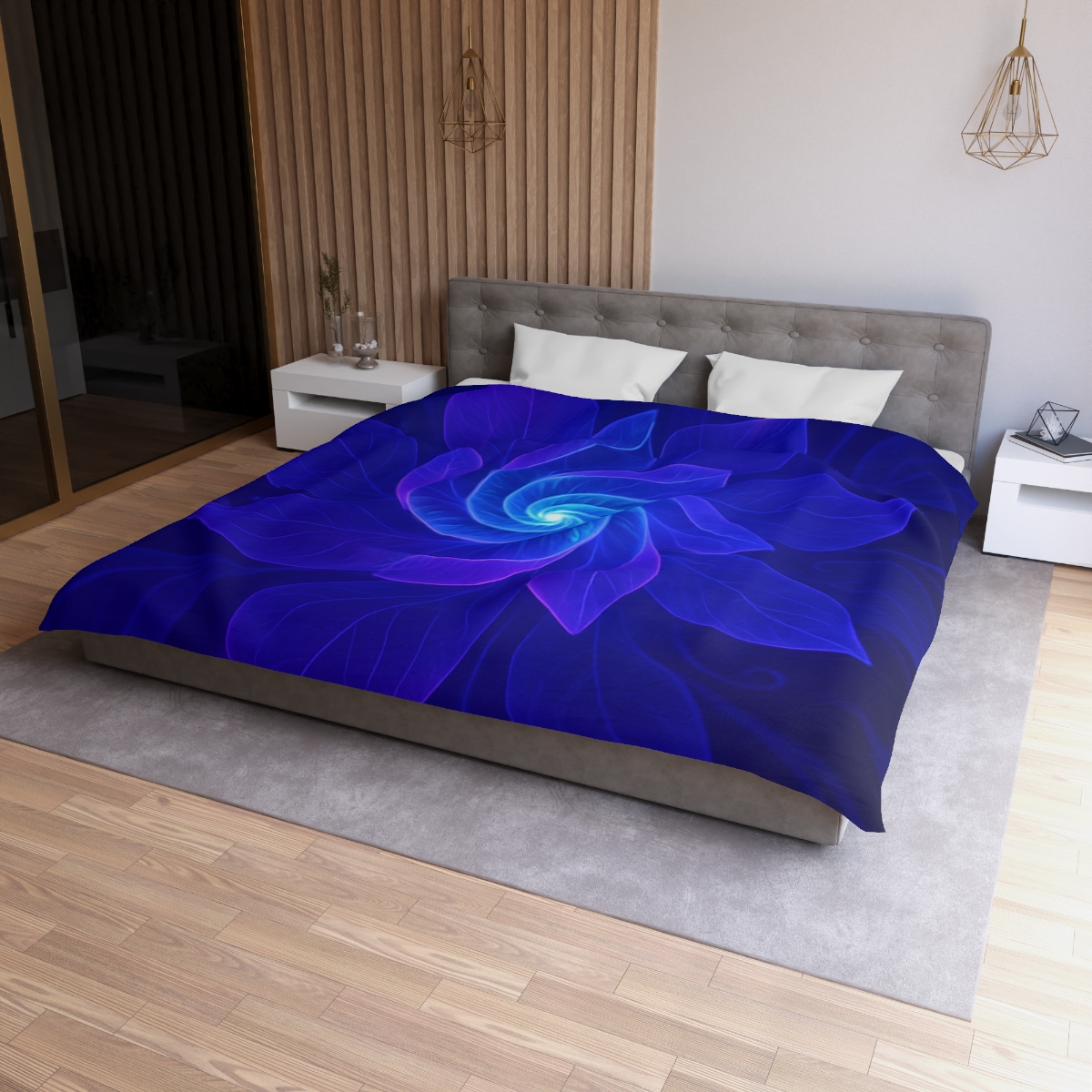 Petal Prism Helix stylish duvet covers