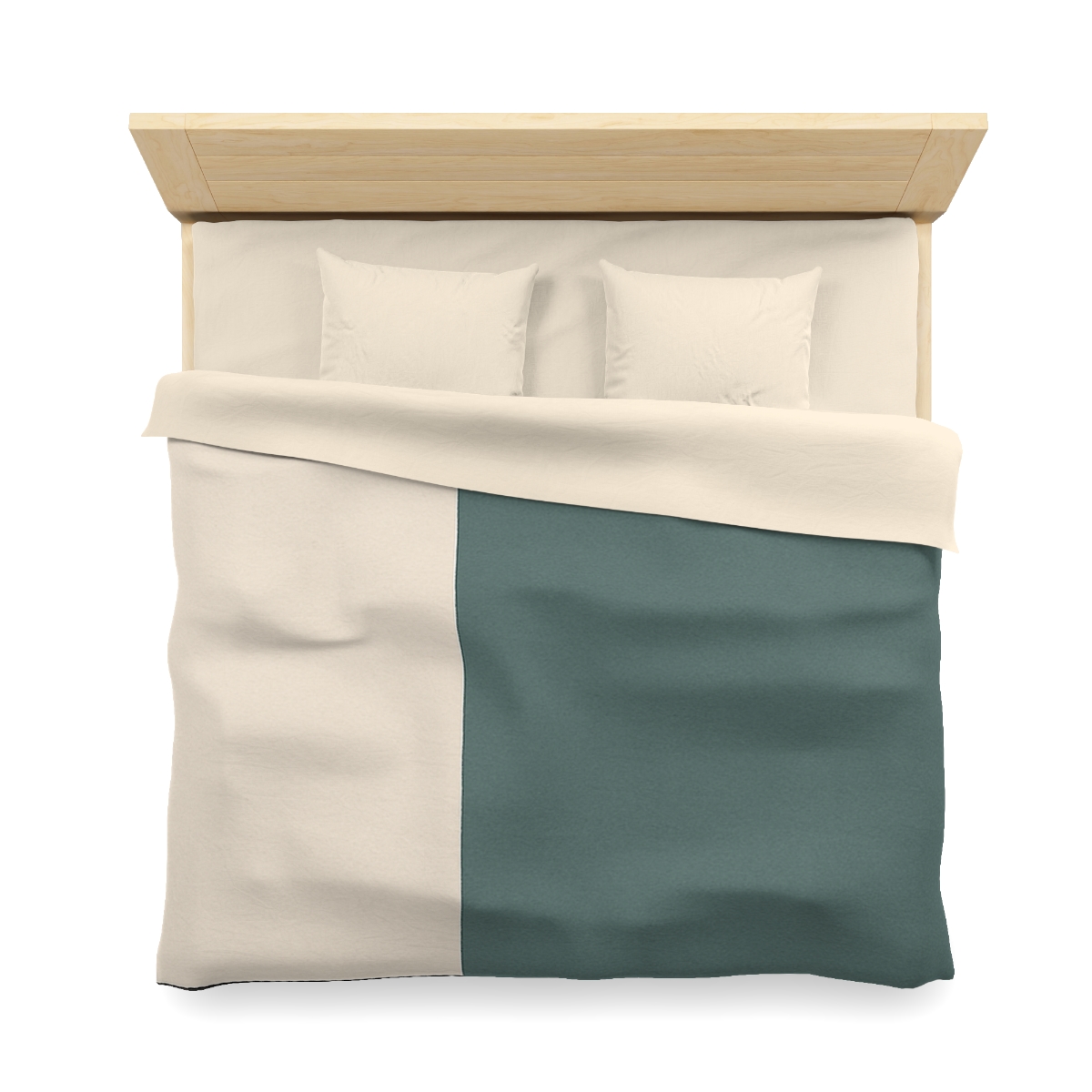 Offset Rectangle Pause custom duvets