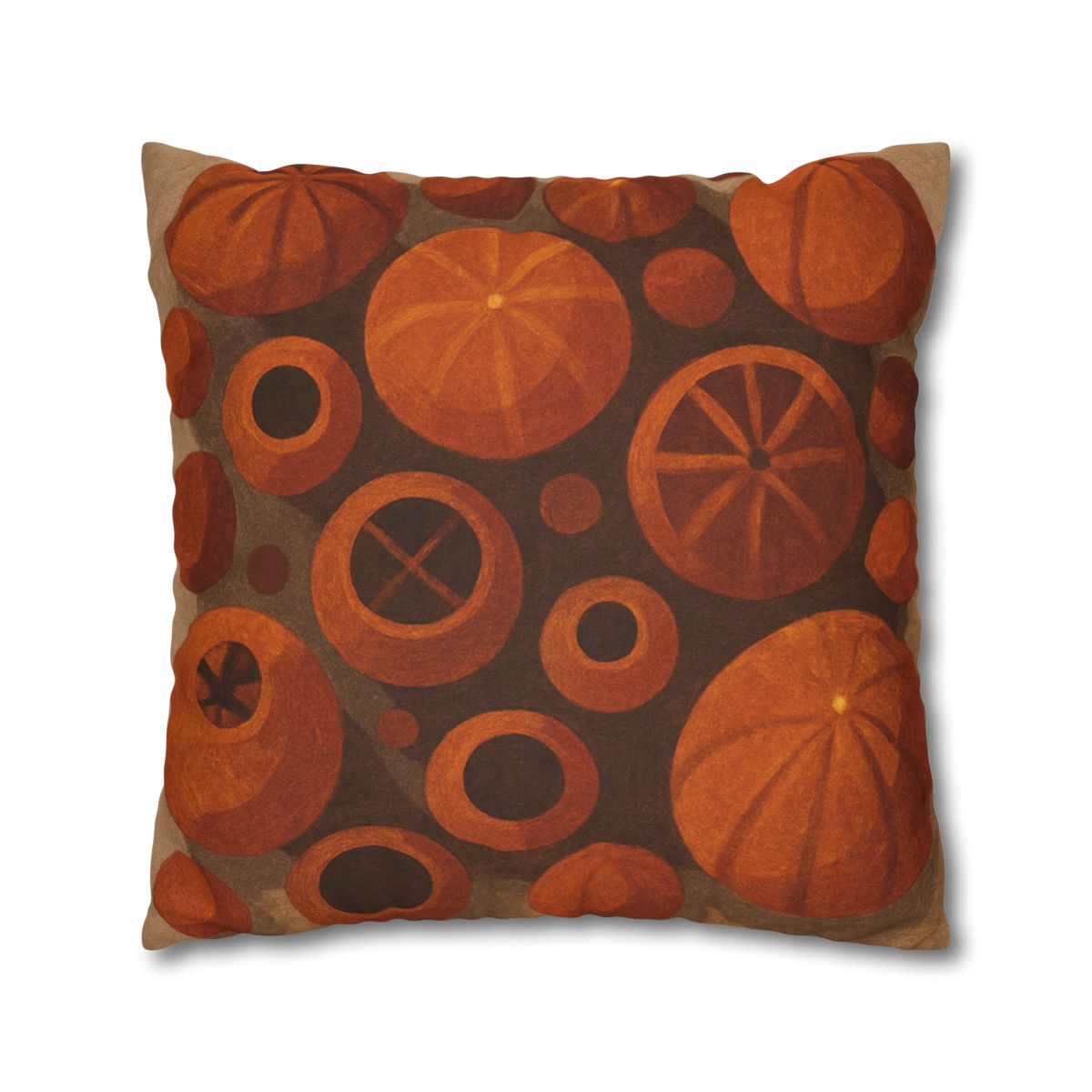 Seed Pod Cluster Mosaic personalized pillow covers