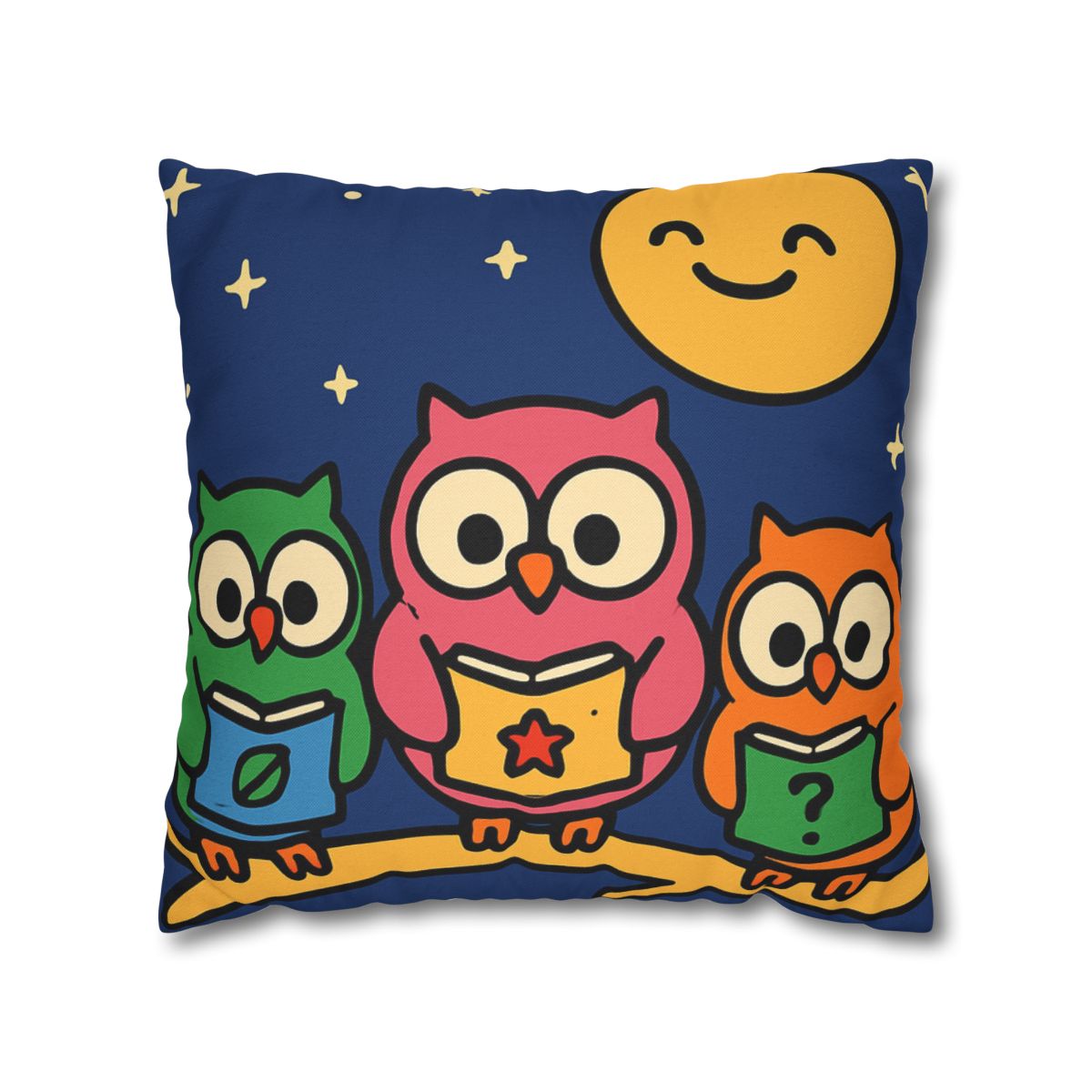 Galaxy Garden Of Curious Owls unique gift pillow cases