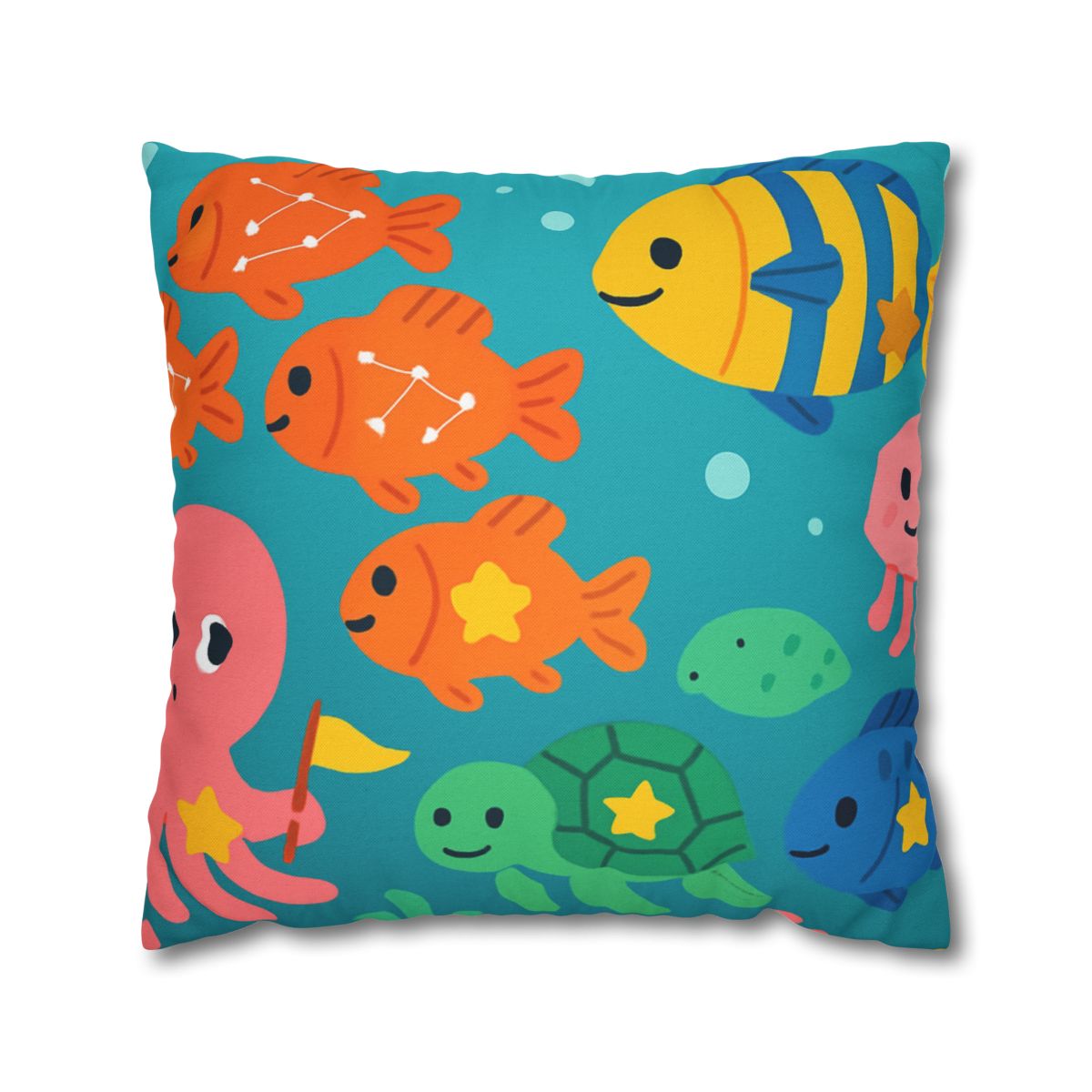 Underwater Galaxy Parade comfortable bedding pillow covers