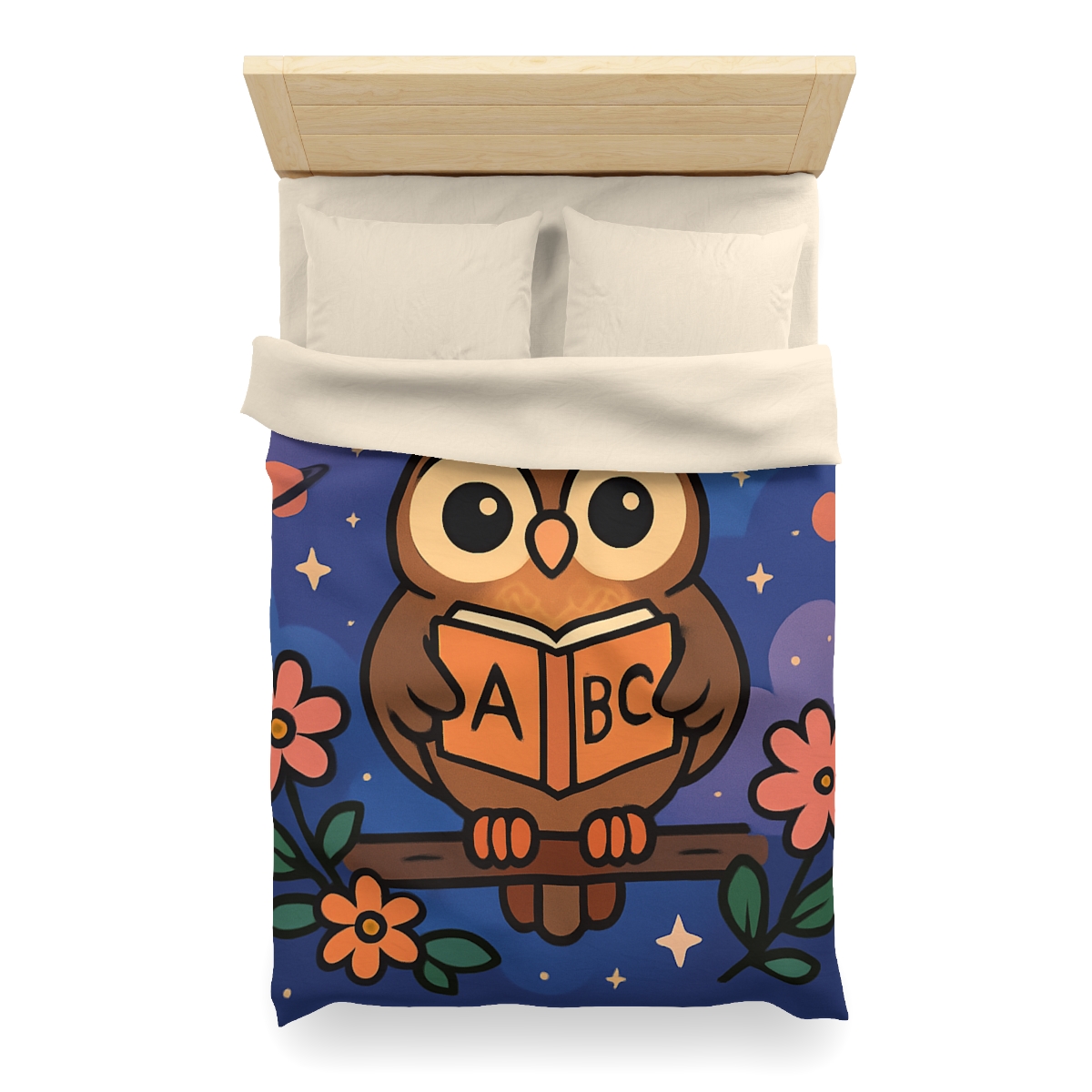 Nebula Garden Owl soft comforter duvets