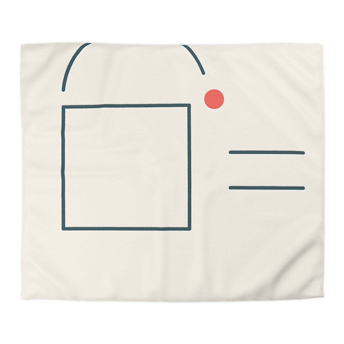 Open Frame With Drifting Arc trendy bedroom duvets