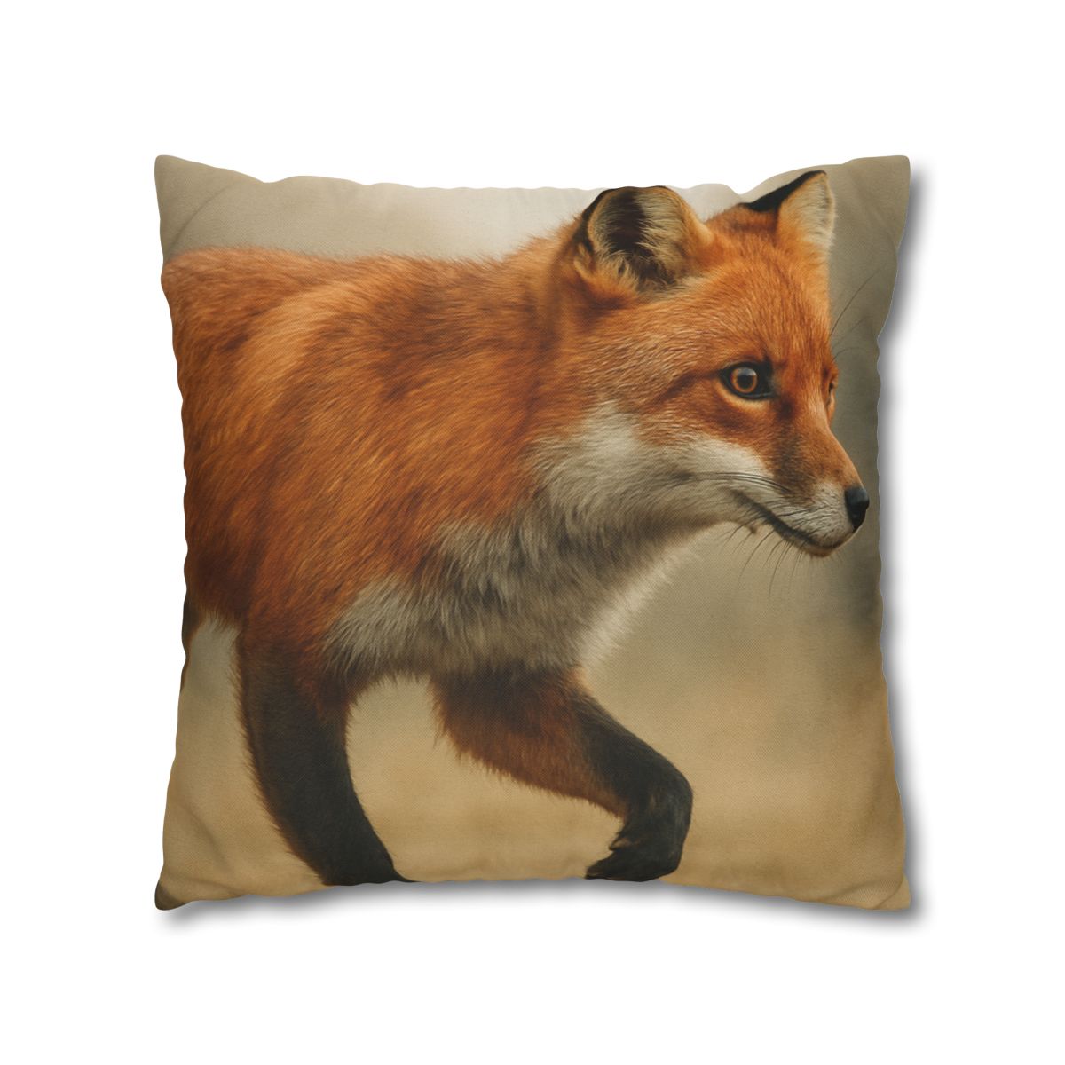 Eclipse Drift Red Fox designer print pillow cases
