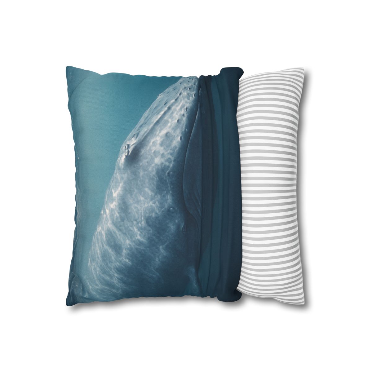 Ocean Song Blue Whale comfortable bedding pillow covers
