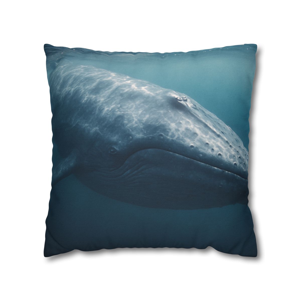 Ocean Song Blue Whale comfortable bedding pillow covers