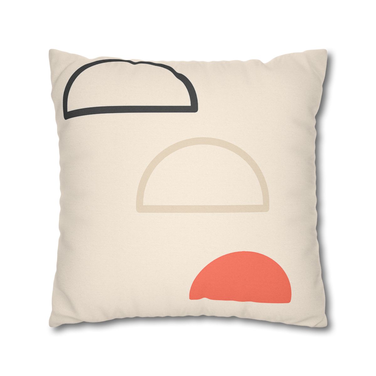 Staggered Arc Trio trendy patterned pillow cases