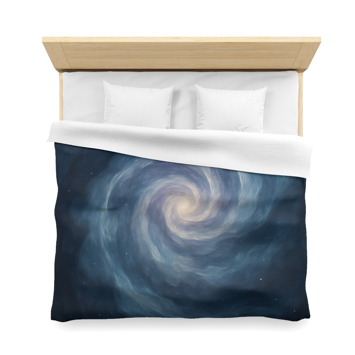 Nebula Spiral Veil personalized bedding duvets