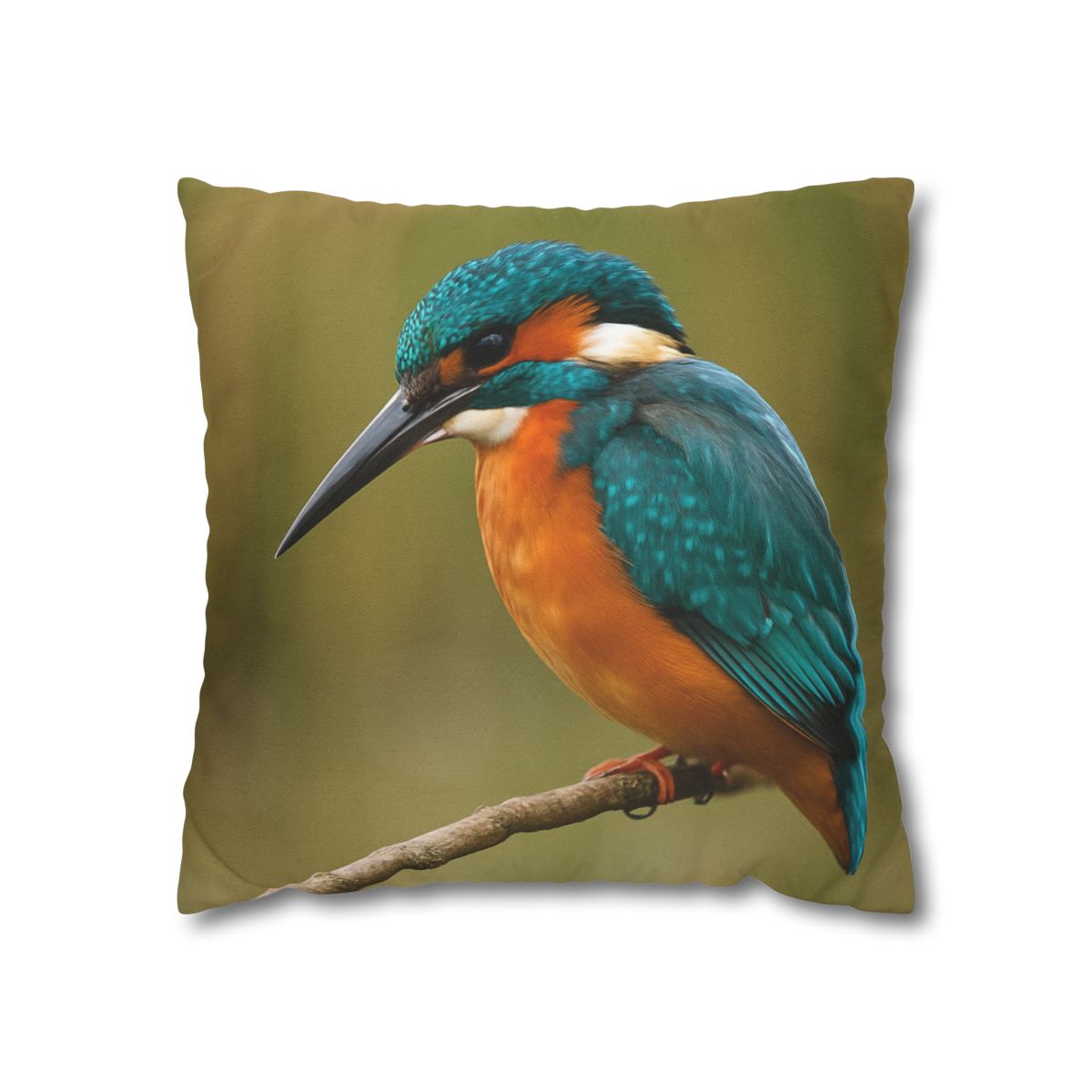 Azure Flash Kingfisher personalized pillow covers
