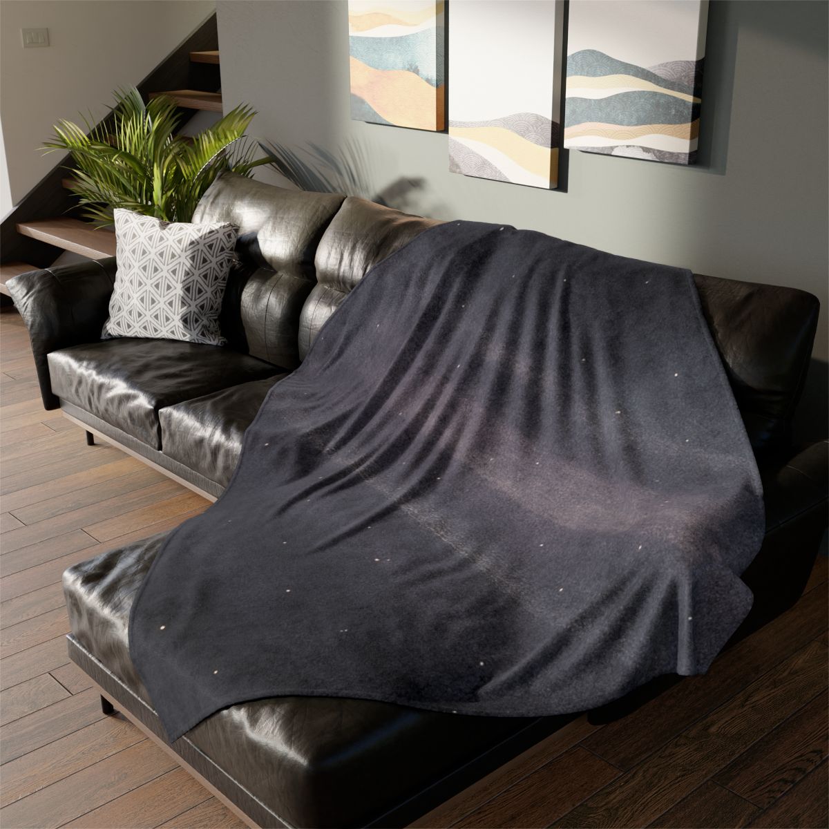 Quiet Dust Veil Tapestry designer printed blankets