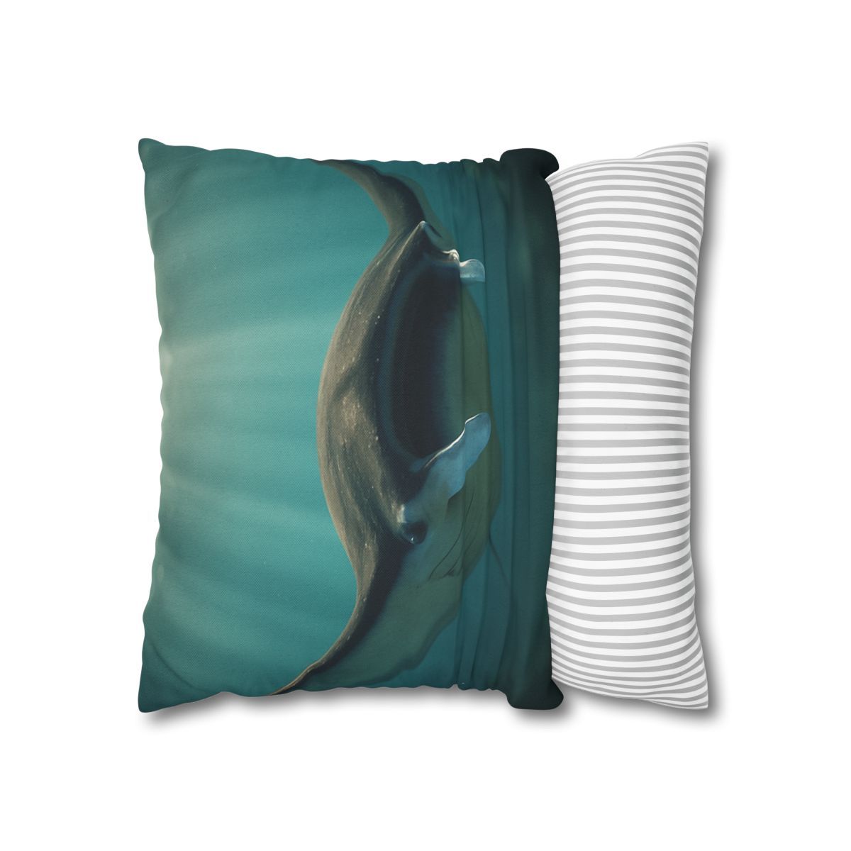Starlit Drift Giant Manta Ray personalized pillow covers