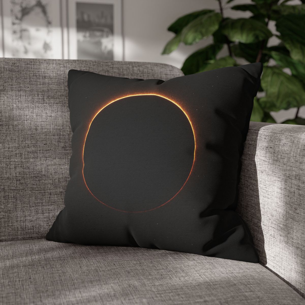 Event Horizon Ink Halo comfortable bedding pillow covers