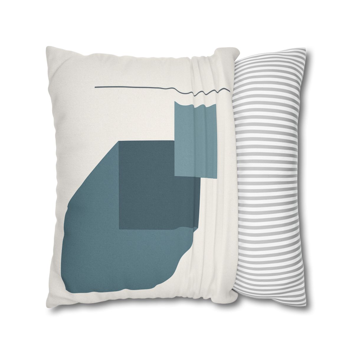Stepped Rectangle Orbits personalized pillow covers