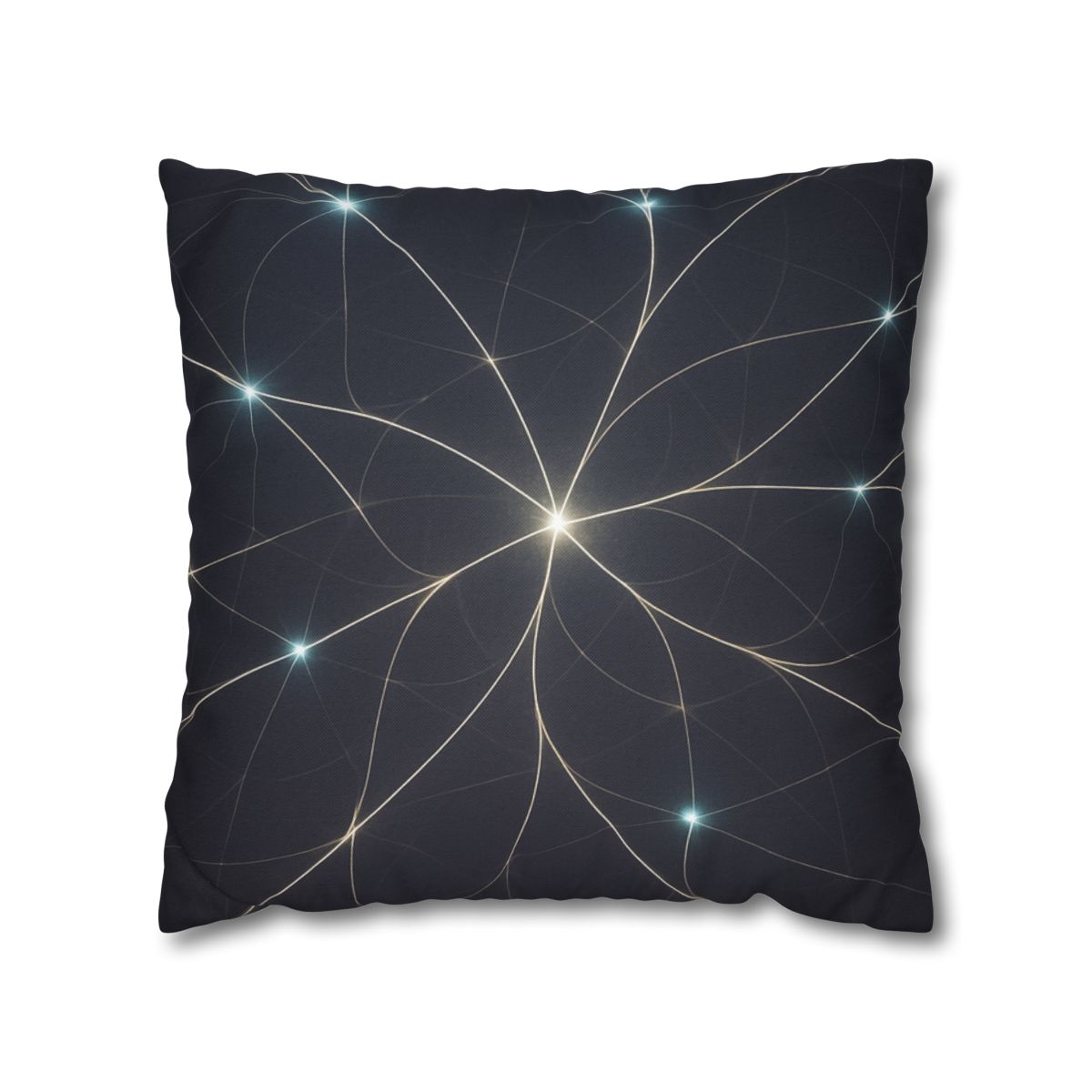 Quantum Dust Lattice designer print pillow cases