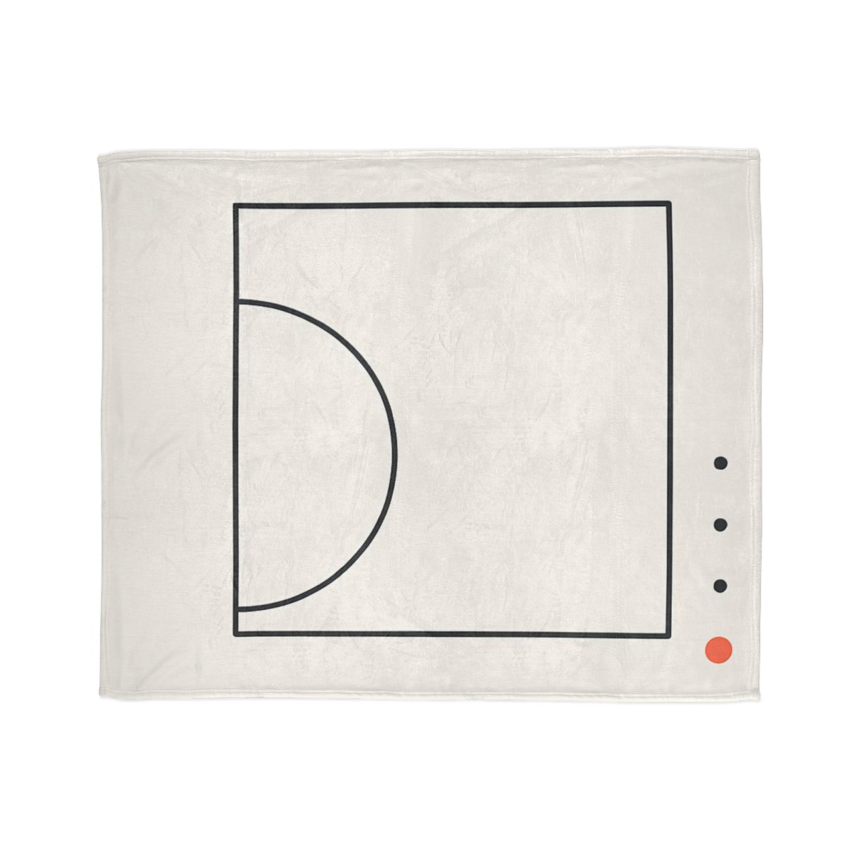 Open Frame With Offset Arc unique gift blankets