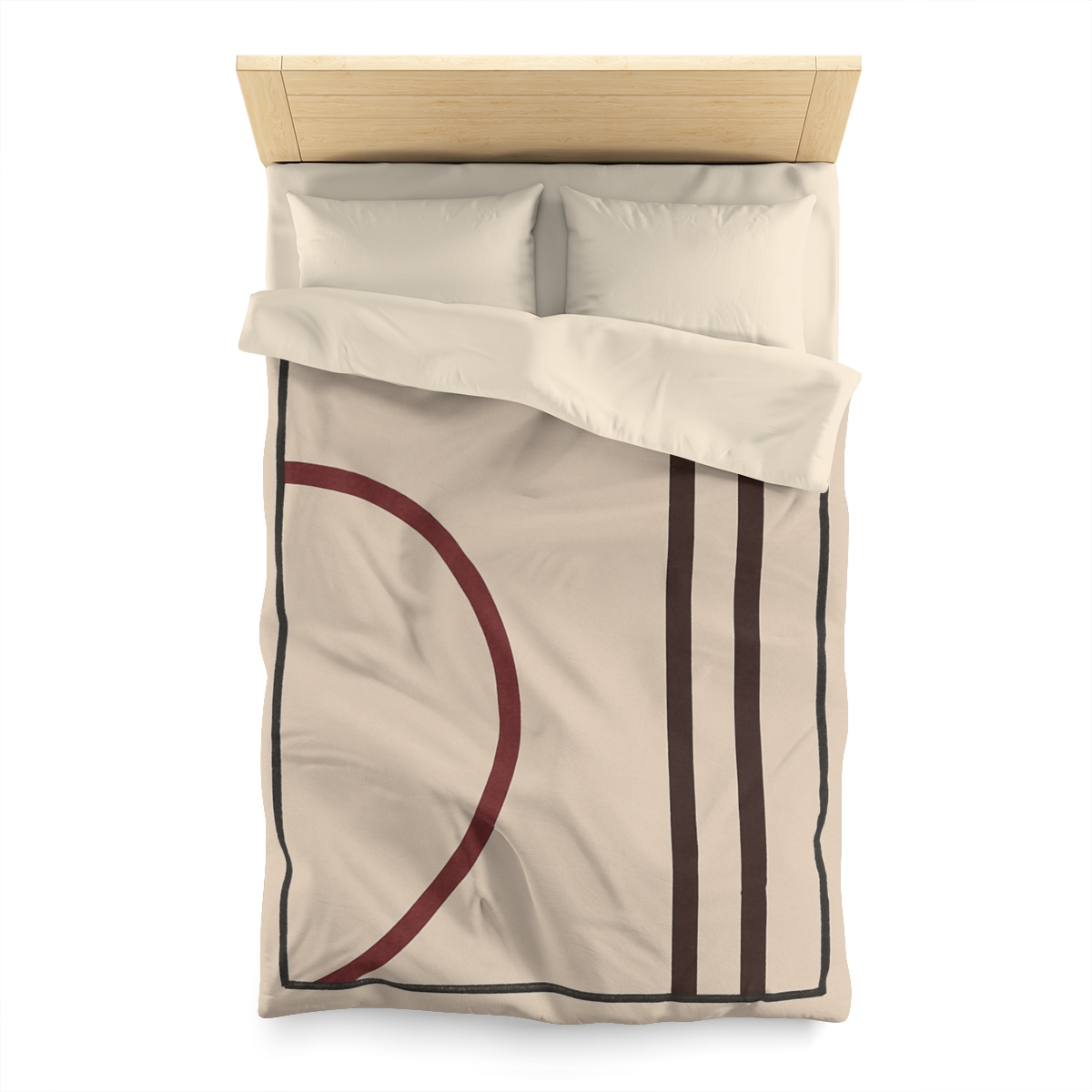 Framed Arc And Twin Columns soft comforter duvets