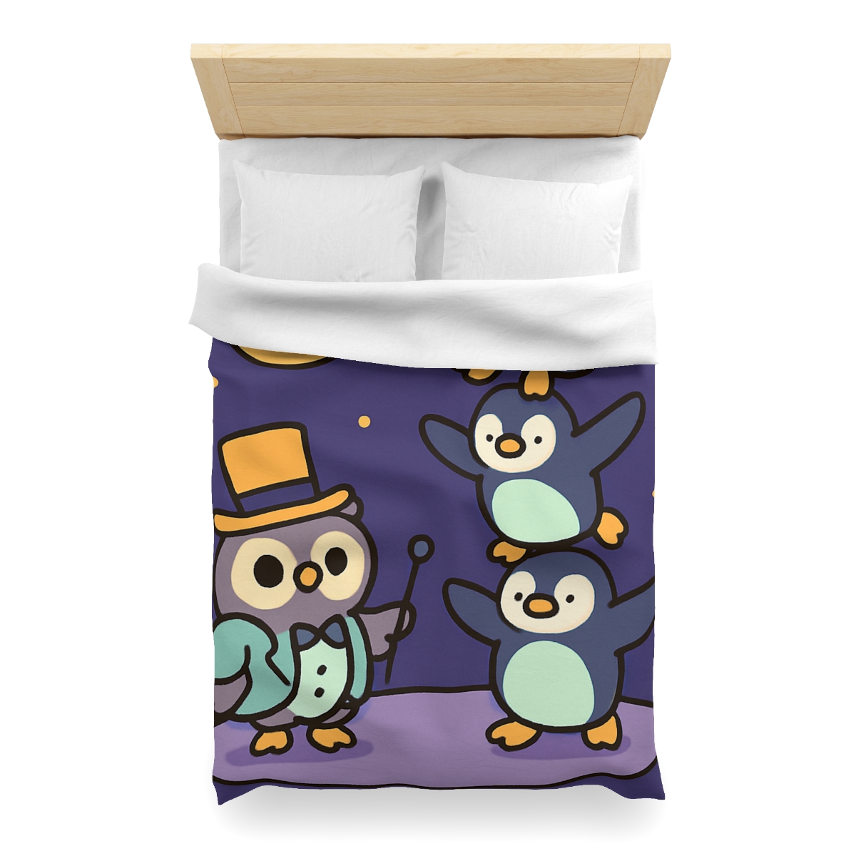 Moonlight Feather Circus stylish duvet covers