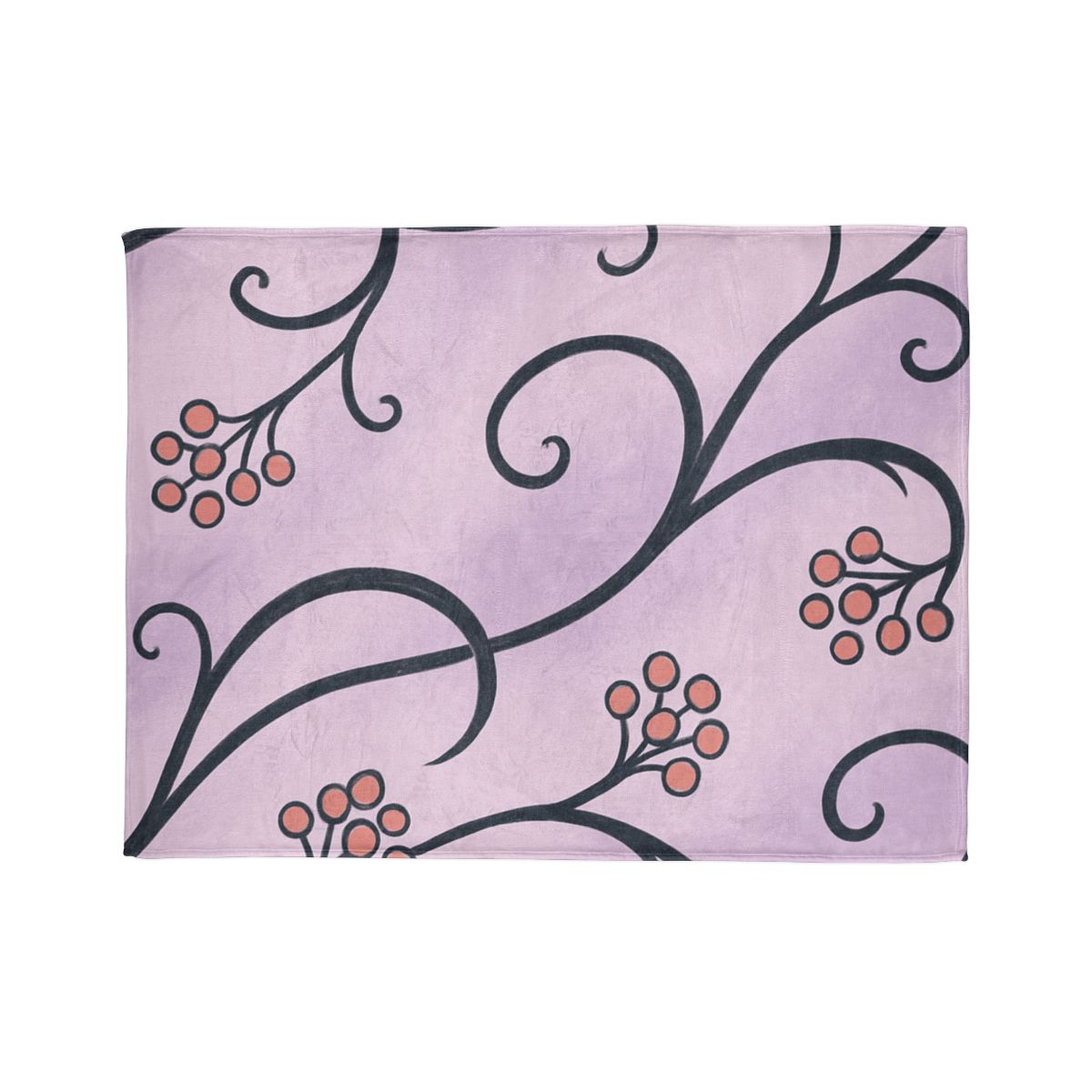 Tendrilled Ribbon Network warm winter blankets