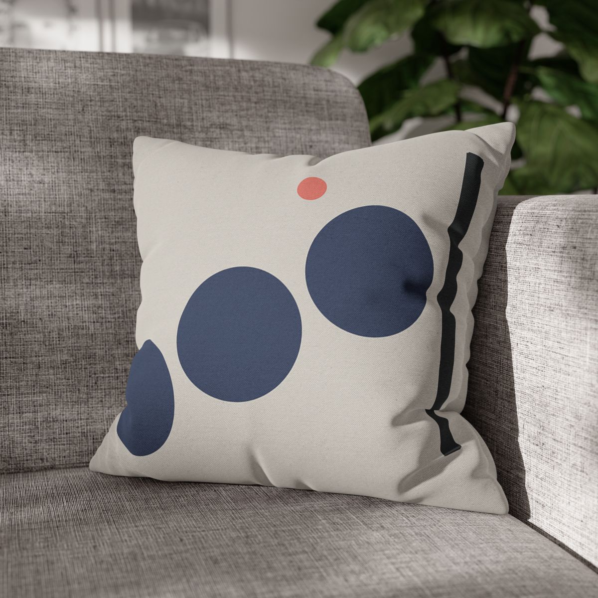 Stepped Circles And Side Bar custom pillow cases
