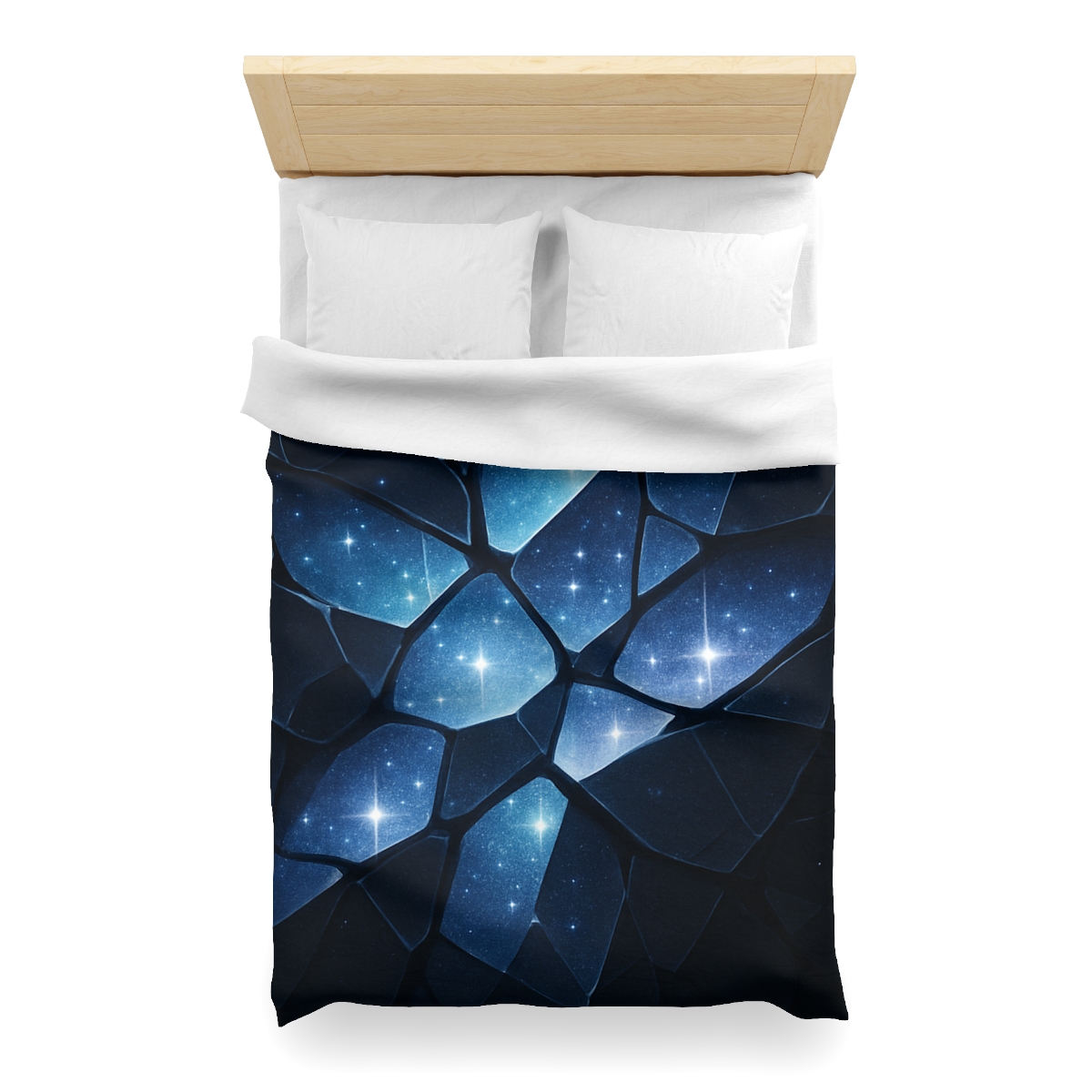 Starlit Fracture Mosaic custom duvets