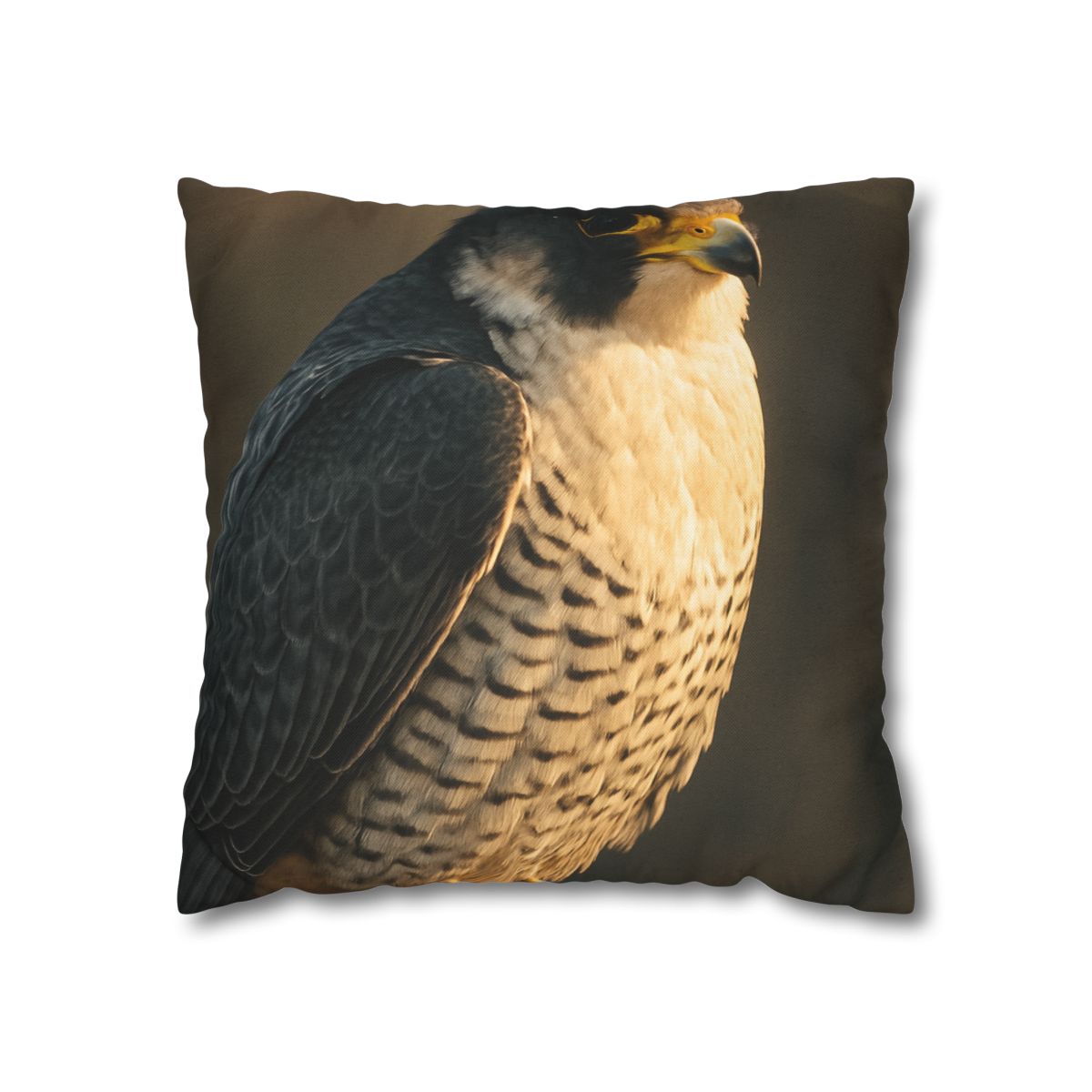 Starlit Poise Peregrine Falcon soft cotton pillow cases