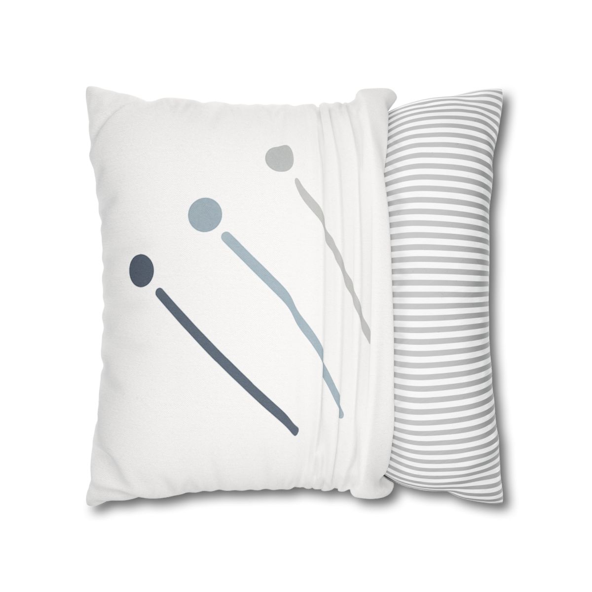 Parallel Comet Paths designer print pillow cases