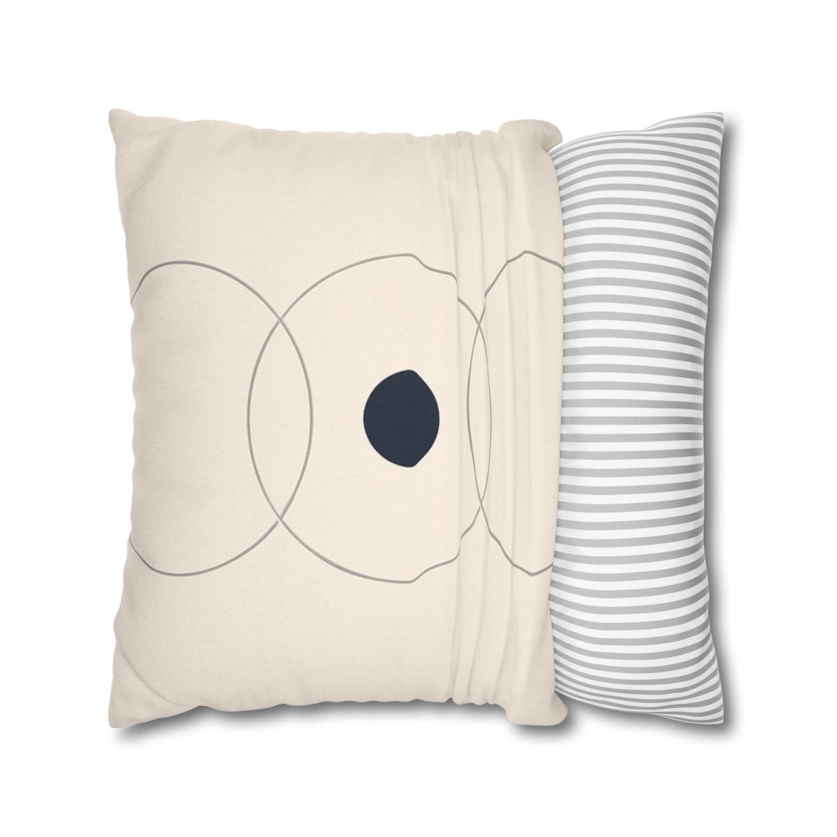 Stacked Rings With Silent Gap unique gift pillow cases