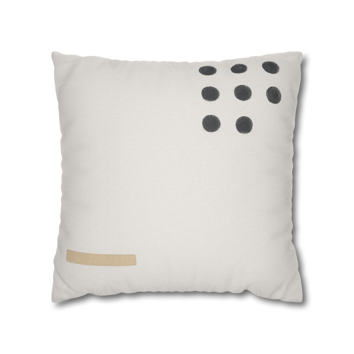 Clustered Dots With Missing Beat designer print pillow cases