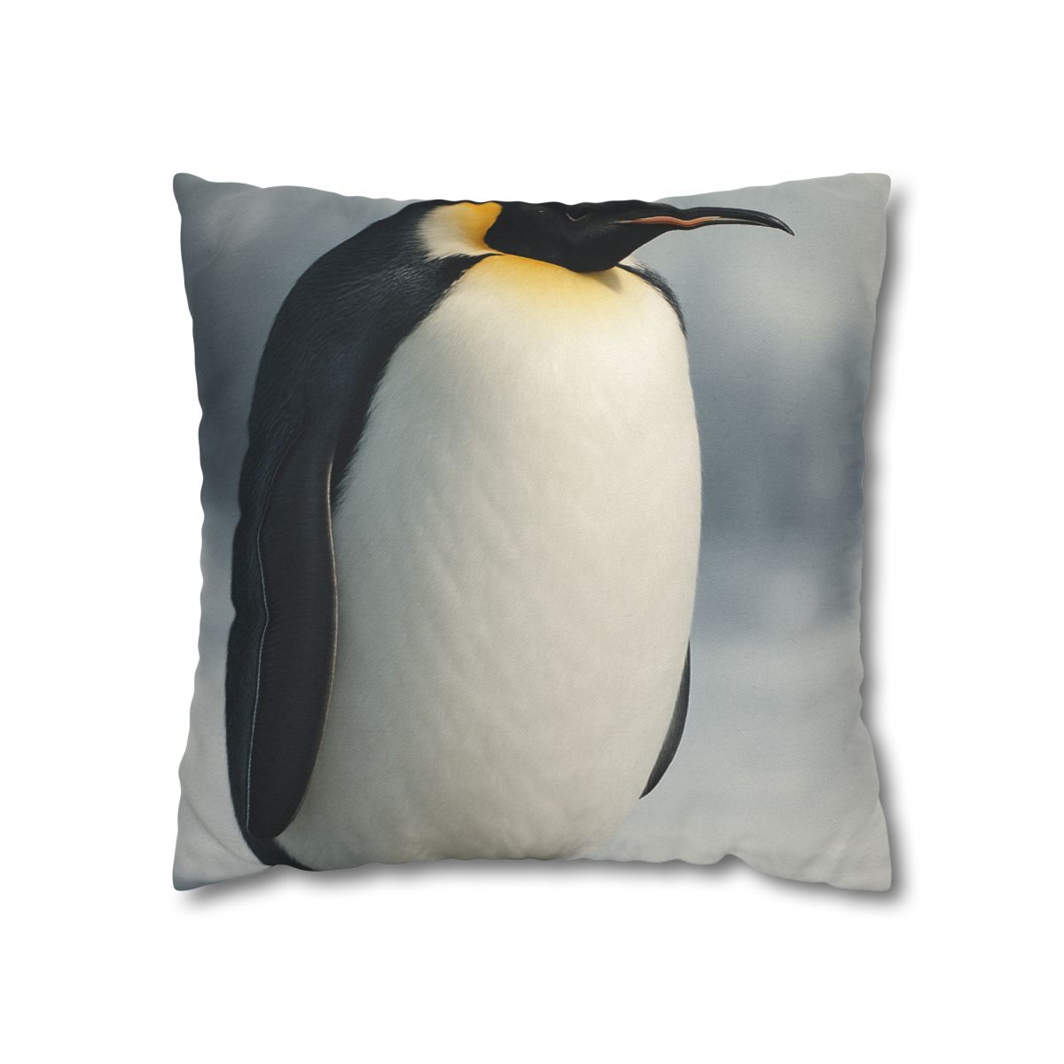 Moonlit Vigil Emperor Penguin soft cotton pillow cases