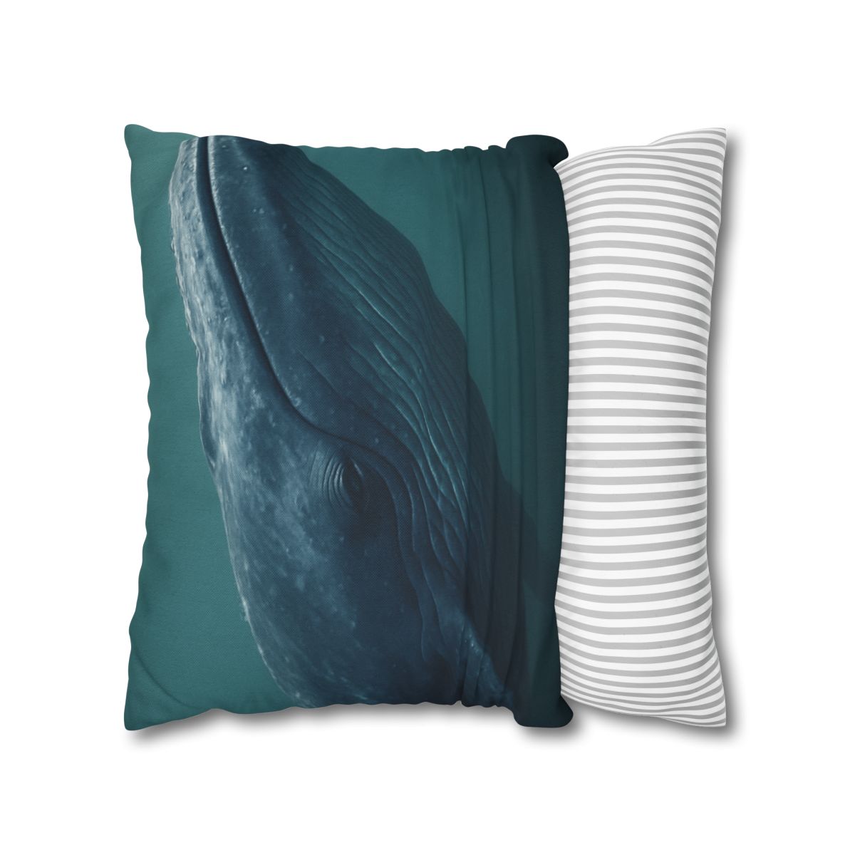 Ocean Song Blue Whale personalized pillow covers