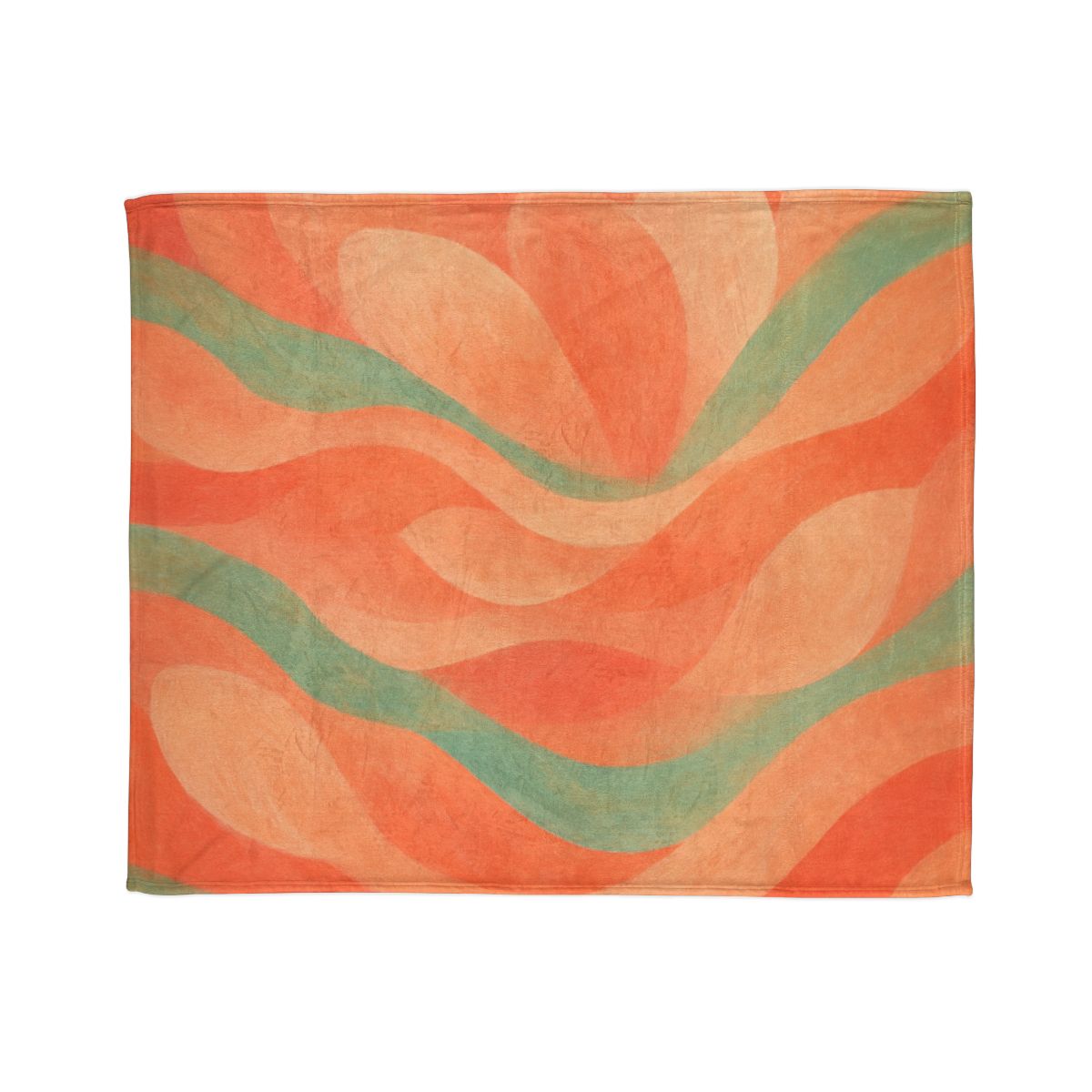 Petal Ripple Dynamics trendy patterned blankets