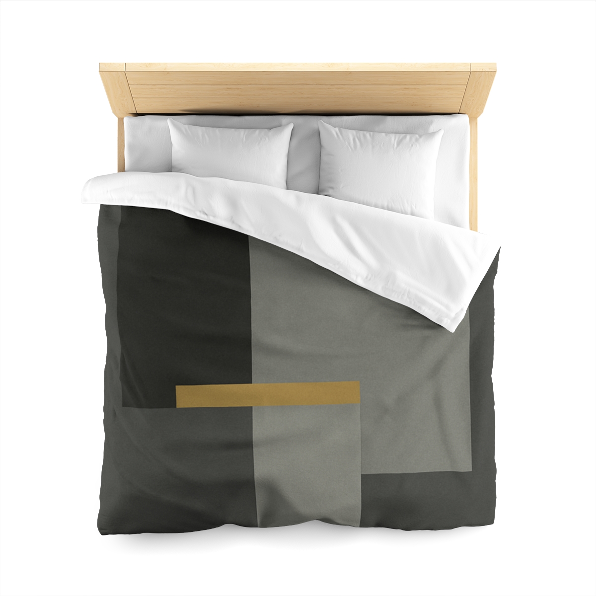 Offset Rectangles And Narrow Bridge warm winter duvets